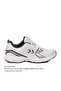White-Navy Blue Breathable Mesh Detailed Lightweight Sole Men's Walking and Sports Shoes Sneaker Hml 930 - 4