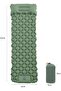 Potable Camping Sleeping Pad, Foot Pump Inflatable Sleeping Pad Will Built-In Pillow, Inflatab - 6