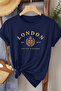 London Printed Cotton Women's T-Shirt