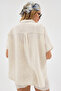 Linen Muslin Look Elizya Shirt-1240 - 6