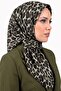 Women's Green Leopard Patterned Cotton Stitched Writing Pad