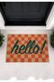 Vena Dama Hello Paspas - Exterior Door Mat Front Door Mat 40X60