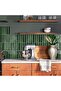 Self Adhesive 3D Wall Tile Stickers 12x12 Inch Green 10 Sheets Peel and Stick Self Adhesive Waterproof Splash Guard Tile Stickers for Kitchen Bathroom Wall - 2