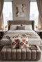 2-Piece Punch Embroidered Throw Pillow Cover Modern Bohemian Decorative Sofa Cushion Cover - 7