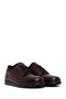 Men's Brown Lace-Up Leather Casual Shoes Wm700002Dv - 2