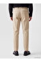 Özmarka New Season Beige Regular Fit Men's Trousers - 4
