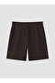 Özmarka New Season Brown Regular Fit Men's Shorts - 5