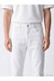 Özmarka New Season Ecru Regular Fit Men's Jean Trousers - 3