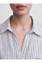 Lcw Vision Striped Oversize Women's Shirt - 3