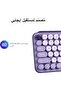 لوحة مفاتيح لاسلكية ميكانيكية من POP Keys مع مفاتيح Emoji قابلة للتخصيص، وتصميم مضغوط متين،