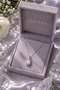 Elegant Tulip Motif Steel Necklace (Silver Color) - 3