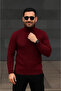 Men's Turtleneck Knitted Sweater Cotton Thick Corded Fabric Woven, Regular Fit Long Sleeve Winter m
