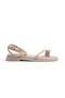 Y02 Gold Buckle Detailed Flip-Flop Sandals - 3