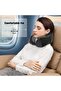 Neck Pillow for Traveling, Travel Pillows for Airplanes, 100% Pure Memory Foam Travel Neck Pillow, Adjustable Flight Pillow, Portable Plane Accessories with Eye Mask, Earplugs, Carry Bag - 7