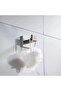 Self-adhesive towel hooks - 2 towel hooks - Screw mounting - Stainless steel 5*5*4.5cm - 4