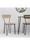 Four hairpin-style table legs, sturdy and durable, made of double-strand steel wire, 30 cm long. - 4