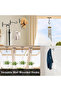 Two hooks, suitable for hanging plants, flower pots, hanging flower racks, and balcony wall hooks. - 5