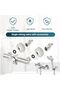 Single - handle shower faucet, 304 stainless steel wall - mounted shower faucet, single - handle shower faucet with installation accessories, wall... - 4