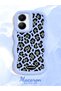 Vivo Y56 Compatible Wavy Frame Leopard Print High Quality Silicone Phone Case