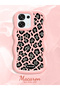 Oppo F31 Compatible Wavy Frame Leopard Print High Quality Silicone Phone Case