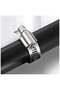 Stainless Steel Hose Clamps, Adjustable Worm Drive, (Pack-Of 10, 30-40mm) - 5