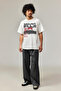 Unisex Oversize Mount Fuji Printed Premium T-Shirt - 3