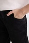 Straight Leg Jeans for Boys - Black - 4