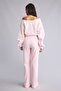 Flare Fit Sweatpants - Light Pink - 5