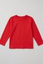 T-Shirt Boy's Basic Red T-Shirt Long Sleeve 100% Cotton Crew Neck Unprinted Tshirt (2-13 Years) - 6
