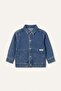 100% Cotton Snap Fastener Label Embroidered Pocket Jean Jacket Baby Boy I0817A526Au