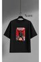 Stranger Things Eddie Munson Design Unisex Oversize High Print Quality 100% Cotton T-Shirt