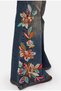 Women's Denim Color 2W6-8 Flare Fit Embroidery Detailed Comfort Fabric Special Design Denim Jean - 7