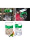 Two-pack multi-functional automatic birdcage feeders - 220ml - 4