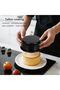 5-piece set of 4-inch (approx. 10.2 cm) cake pans, non-stick round cheesecake pans - 3