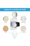 No-drill shower bracket, wall-mounted handheld shower head holder, suitable for walls, bathrooms, and toilets. - 4