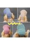 Dog Baseball Cap - Adjustable - With Ear Holes - Summer Sun Hat - Breathable Corduroy Material - Pink - Size S - 5
