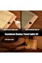 White wireless portable rechargeable transparent LED book light board/tablet for bed reading. - 3