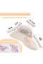 Children's sun hat with UV protection and neck protection, suitable for girls and boys aged 4-13, wide brim, UPF 50+ (beige). - 3