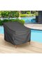 Garden Furniture Chair Cover - Outdoor Protective Cover - Protect Furniture - Full Coverage - 80x85x915cm - Black