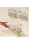 Clear Acrylic Foldable Floating Wall Shelf with Adhesive Backing