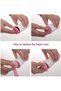 Lint Roller, Super Sticky Pet Hair Remover Kit with 9 Refills, Adhesive Lint Brush for Clothes,Carpet, Car Seats, Dust,Dogs, Cats Assorted 11.5x20cm - 5