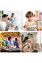 Kids' Lunch Box - Compartment Lunch Box - Suitable for School and Outings - Leak-proof Design - 900ml Capacity - Blue - 4