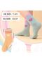 Girls' athletic socks - 5-pack, striped/heart pattern, UK sizes 1-4.5 - suitable for everyday wear - 2