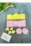 Baby Girl Bandana and Hairpin Set - 2