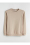 Crew Neck Men's Thick Sweatshirt - 5