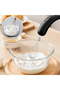 Wireless charging hand mixer - powerful mixer for baking cakes - creams - & desserts - a must-have for home cooking & DIY kitchens (black) - 3