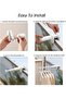 Extendable Wall-Mounted Travel Clothes Rack - Space-Saving Portable Drying Hanger - 12.5*5.9*8.7 cm - White - 7