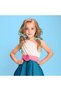 14-piece set of cute solid color ribbon bow hair clips for women and girls (pink, white, black, yellow, green, blue, purple) - 5