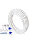 Ice maker water supply hose kit