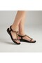 Soft, Comfortable, Lightweight Women's Sandals with Beaded Butterfly Accessories